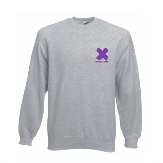 SWEATSHIRT - PURPLE STONE